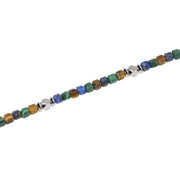 Mabina Bracciale in argento con pietre multicolor 534091